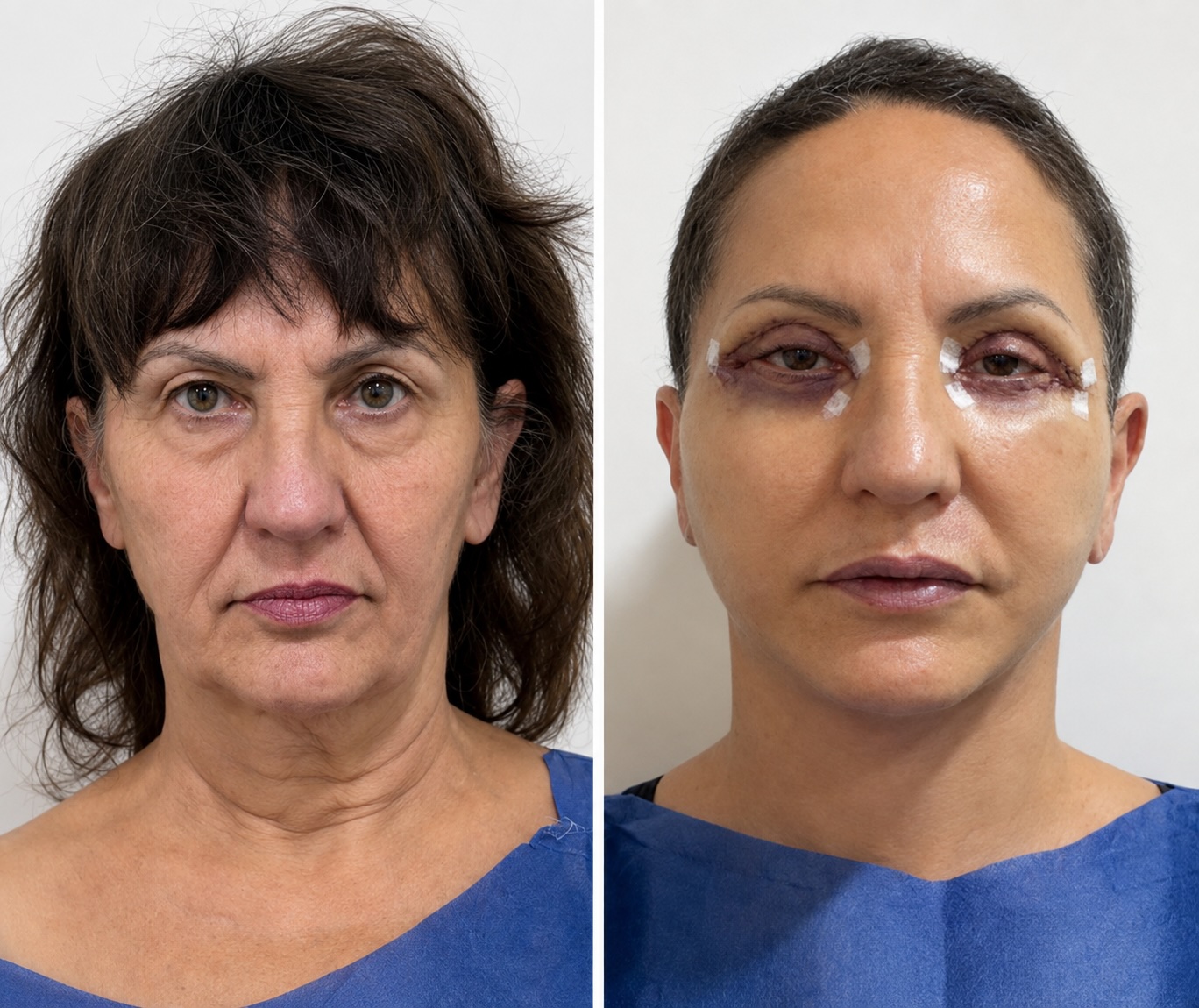 Deep Plane Facelist + Blefaroplastia Superior e Inferior (+1 Dia) — antes e depois